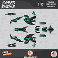 thumbnail image 1 of Kalair GFX Graphics Kit for Yamaha FZ-07 MT-07 (2021-2023) Shred Series, 1 of 4