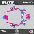 thumbnail image 1 of Kalair GFX Graphics Kit for Yamaha PW50 (All Years) Blitz Series, 1 of 5