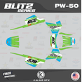 thumbnail image 1 of Kalair GFX Graphics Kit for Yamaha PW50 (All Years) Blitz Series, 1 of 5
