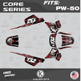thumbnail image 1 of Kalair GFX Graphics Kit for Yamaha PW50 (All Years) Core Series, 1 of 5