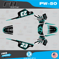 thumbnail image 1 of Kalair GFX Graphics Kit for Yamaha PW50 (All Years) Fh Series, 1 of 5