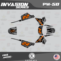 Kalair GFX Graphics Kit for Yamaha PW50 (All Years) Invasion Series
