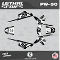 thumbnail image 1 of Kalair GFX Graphics Kit for Yamaha PW50 (All Years) Lethal Series, 1 of 5