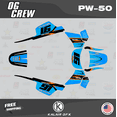 thumbnail image 1 of Kalair GFX Graphics Kit for Yamaha PW50 (All Years) Ogcrew Series, 1 of 5
