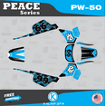 thumbnail image 1 of Kalair GFX Graphics Kit for Yamaha PW50 (All Years) Peace Series, 1 of 5