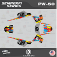 thumbnail image 1 of Kalair GFX Graphics Kit for Yamaha PW50 (All Years) Semperfi Series, 1 of 5