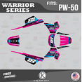 thumbnail image 1 of Kalair GFX Graphics Kit for Yamaha PW50 (All Years) Warrior Series, 1 of 5