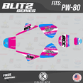 thumbnail image 1 of Kalair GFX Graphics Kit for Yamaha PW80 (1990-2008) Blitz Series, 1 of 5