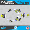 thumbnail image 1 of Kalair GFX Graphics Kit for Yamaha PW80 (1990-2008) Incision Series, 1 of 5