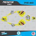 thumbnail image 1 of Kalair GFX Graphics Kit for Yamaha PW80 (1990-2008) Predator Series, 1 of 5