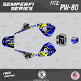 thumbnail image 1 of Kalair GFX Graphics Kit for Yamaha PW80 (1990-2008) Semperfi Series, 1 of 5