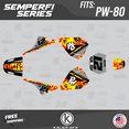 thumbnail image 1 of Kalair GFX Graphics Kit for Yamaha PW80 (1990-2008) Semperfi Series, 1 of 5