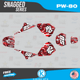 thumbnail image 1 of Kalair GFX Graphics Kit for Yamaha PW80 (1990-2008) Snagged Series, 1 of 5