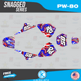 thumbnail image 1 of Kalair GFX Graphics Kit for Yamaha PW80 (1990-2008) Snagged Series, 1 of 5