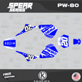 thumbnail image 1 of Kalair GFX Graphics Kit for Yamaha PW80 (1990-2008) Spear Series, 1 of 5