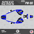 thumbnail image 1 of Kalair GFX Graphics Kit for Yamaha PW80 (1990-2008) Speed Series, 1 of 5