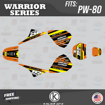 Kalair GFX Graphics Kit for Yamaha PW80 (1990-2008) Warrior Series