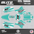 thumbnail image 1 of Kalair GFX Graphics Kit for Yamaha TT-R230 (2005-2023) Blitz Series, 1 of 5