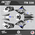 thumbnail image 2 of KALAIR GFX Spear Series Graphics Kit For Yamaha TTR230 (2005-2023) – Blue 2 of 4