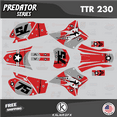 thumbnail image 1 of Kalair GFX Graphics Kit for Yamaha TT-R230 (2005-2023) Predator Series, 1 of 5