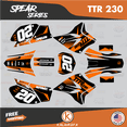 thumbnail image 1 of Kalair GFX Graphics Kit for Yamaha TT-R230 (2005-2023) Spear Series, 1 of 5