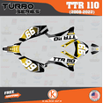 thumbnail image 1 of Kalair GFX Graphics Kit for Yamaha TTR110 (2008-2023) Turbo Series, 1 of 5