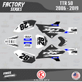 thumbnail image 1 of Kalair GFX Graphics Kit for Yamaha TTR50 (2006-2023) Factory Series, 1 of 5