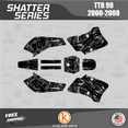 thumbnail image 1 of Kalair GFX Graphics Kit for Yamaha TTR90 (2000-2008) Shatter Series, 1 of 5