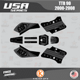 thumbnail image 1 of Kalair GFX Graphics Kit for Yamaha TTR90 (2000-2008) Usa Series, 1 of 5