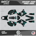thumbnail image 1 of Kalair GFX Graphics Kit for Yamaha WR250F (2003-2004) Twitch Series, 1 of 5