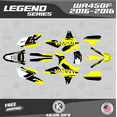 thumbnail image 1 of Kalair GFX Graphics Kit for Yamaha WR450F (2016-2018) Legend Series, 1 of 5