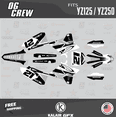 thumbnail image 1 of Kalair GFX Graphics Kit for Yamaha YZ 125 (2015-2021) Ogcrew Series, 1 of 5