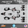 thumbnail image 1 of Kalair GFX Graphics Kit for Yamaha YZ125 (2002-2004) Predator Series, 1 of 1
