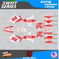 thumbnail image 1 of Kalair GFX Graphics Kit for Yamaha YZ125 (2002-2004) Swift Series, 1 of 5