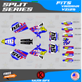 thumbnail image 1 of Kalair GFX Graphics Kit for Yamaha YZ125 (2005) Split Series, 1 of 5