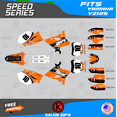 thumbnail image 1 of Kalair GFX Graphics Kit for Yamaha YZ125 (2008-2014) Speed Series, 1 of 5