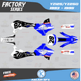 thumbnail image 1 of Kalair GFX Graphics Kit for Yamaha YZ250 (1993-1995) Factory Series, 1 of 5