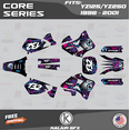thumbnail image 1 of Kalair GFX Graphics Kit for Yamaha YZ250 (1996-2001) Core Series, 1 of 5