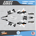 thumbnail image 1 of Kalair GFX Graphics Kit for Yamaha YZ250 (1996-2001) Swift Series, 1 of 5