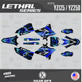 thumbnail image 1 of Kalair GFX Graphics Kit for Yamaha YZ250 (2015-2021) Lethal Series, 1 of 5