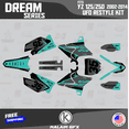 thumbnail image 1 of Kalair GFX Graphics Kit for Yamaha YZ250 UFO RESTYLED (2002-2014) Dream Series, 1 of 5