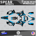 thumbnail image 1 of Kalair GFX Graphics Kit for Yamaha YZ250 UFO RESTYLED (2002-2014) Spear Series, 1 of 5
