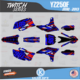 thumbnail image 1 of Kalair GFX Graphics Kit for Yamaha YZ250F (2010-2013) Twitch Series, 1 of 5
