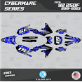 thumbnail image 1 of Kalair GFX Graphics Kit for Yamaha YZ250F (2019-2023) Cyberware Series, 1 of 5