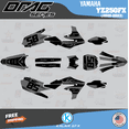 thumbnail image 1 of Kalair GFX Graphics Kit for Yamaha YZ250FX (2020-2023) Drag Series, 1 of 5