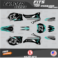thumbnail image 1 of Kalair GFX Graphics Kit for Yamaha YZ450F (2006-2009) Evader Series, 1 of 5