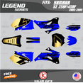 thumbnail image 1 of Kalair GFX Graphics Kit for Yamaha YZ450F (2008-2009) Legend Series, 1 of 5