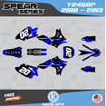 thumbnail image 1 of Kalair GFX Graphics Kit for Yamaha YZ450F (2010-2013) Spear Series, 1 of 5