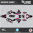thumbnail image 1 of Kalair GFX Graphics Kit for Yamaha YZ450F (2018-2022) Division Series, 1 of 5