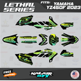 thumbnail image 1 of Kalair GFX Graphics Kit for Yamaha YZ450F (2023) Lethal Series, 1 of 5